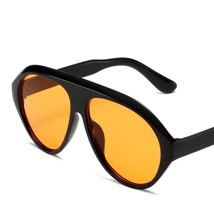 Mode pilote surdimensionné lunettes de soleil