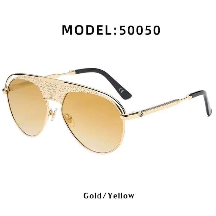 Lunettes de soleil rétro Steampunk pour hommes et femmes