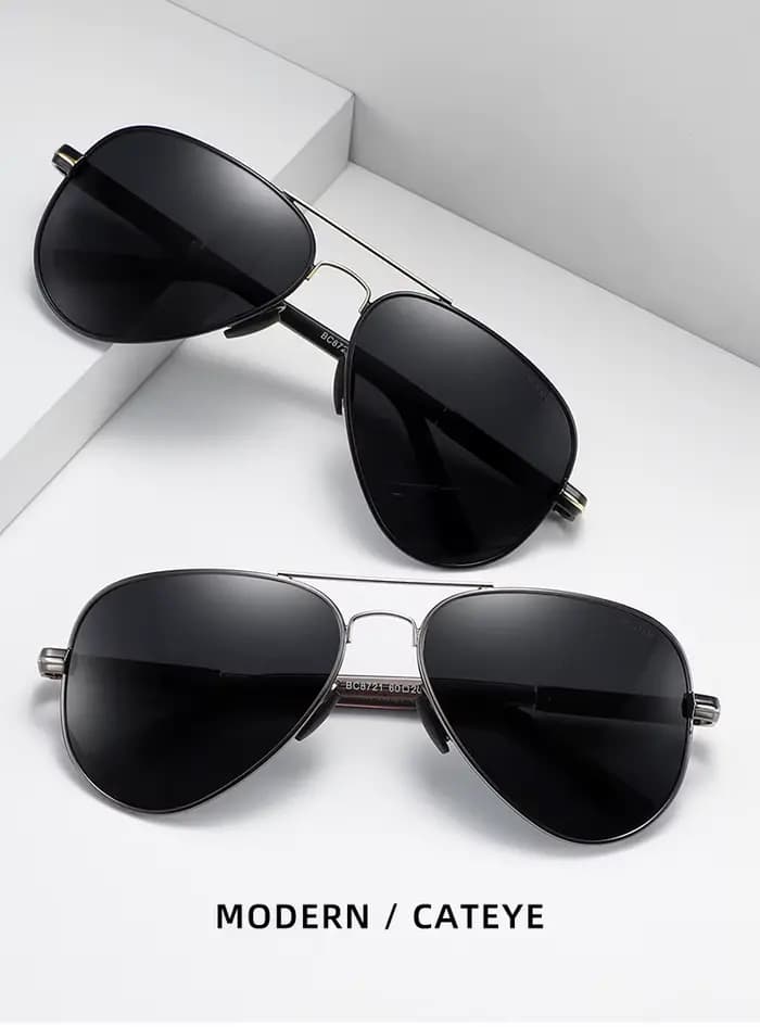 Lunettes De soleil polarisées pour hommes BARCUR