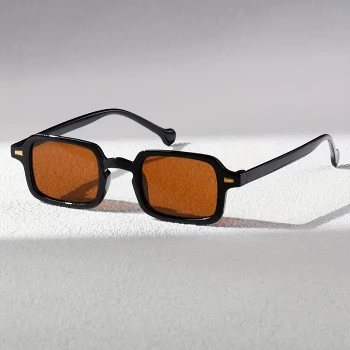 Lunettes de soleil carrées rétro pour femmes