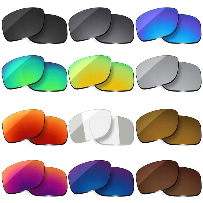 Visorisez les lentilles polarisées de remplacement UV400 pour lunettes de soleil Oakley Holbrook Ti OO6048 57mm