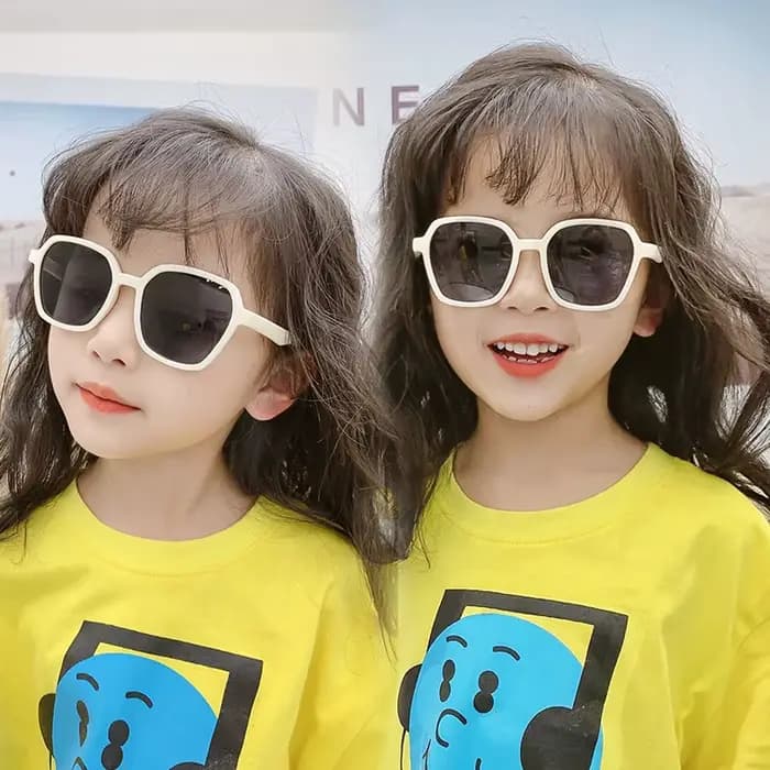 Lunettes de soleil carrées UV400 pour enfants