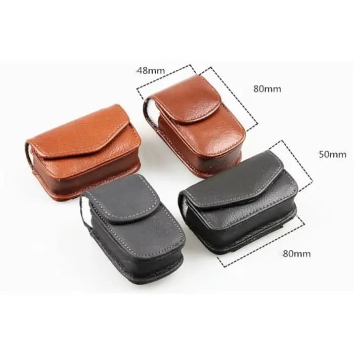 Étui à lunettes en cuir PU portable