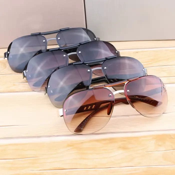 Lunettes de soleil classiques à verres dégradés pour hommes et femmes