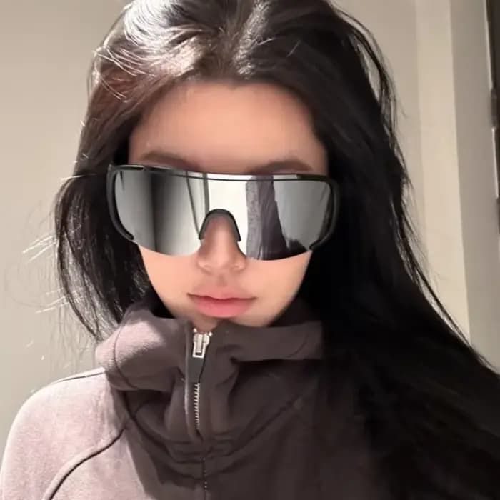 Lunettes de soleil de cyclisme Style Y2K