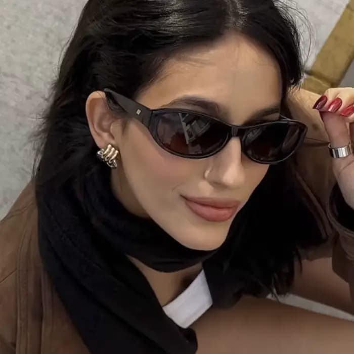 Lunettes de soleil carrées tendance