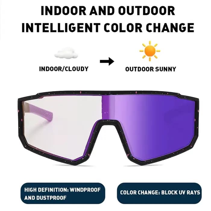 Lunettes de soleil photochromiques