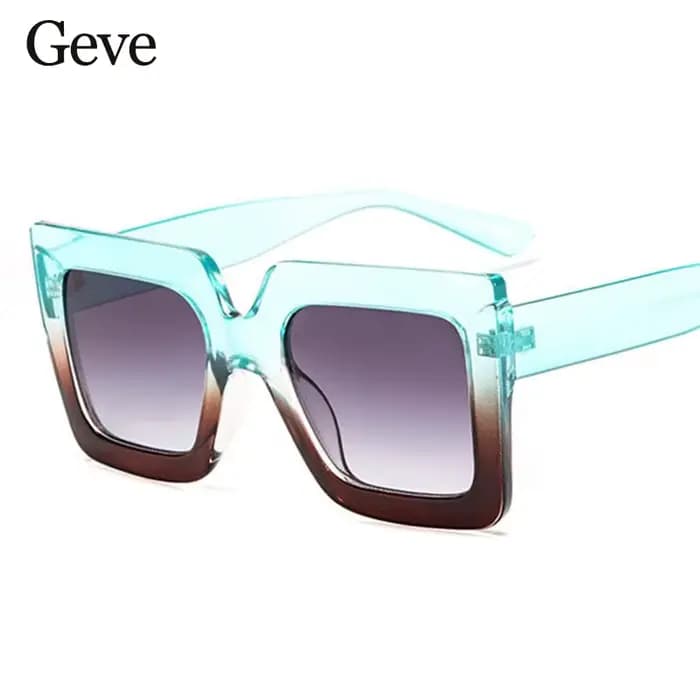 Lunettes de soleil carrées vintage pour femmes