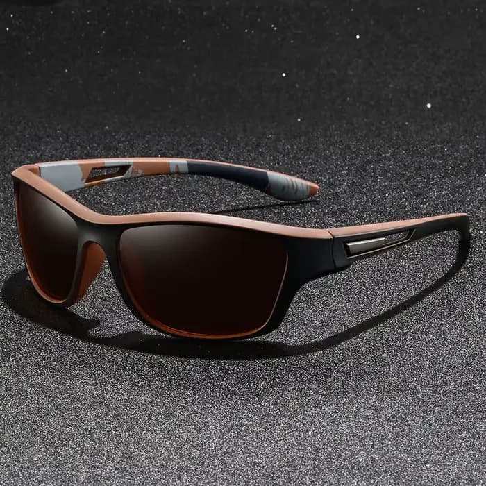 Lunettes de soleil sport de luxe avec chaîne pour hommes et femmes