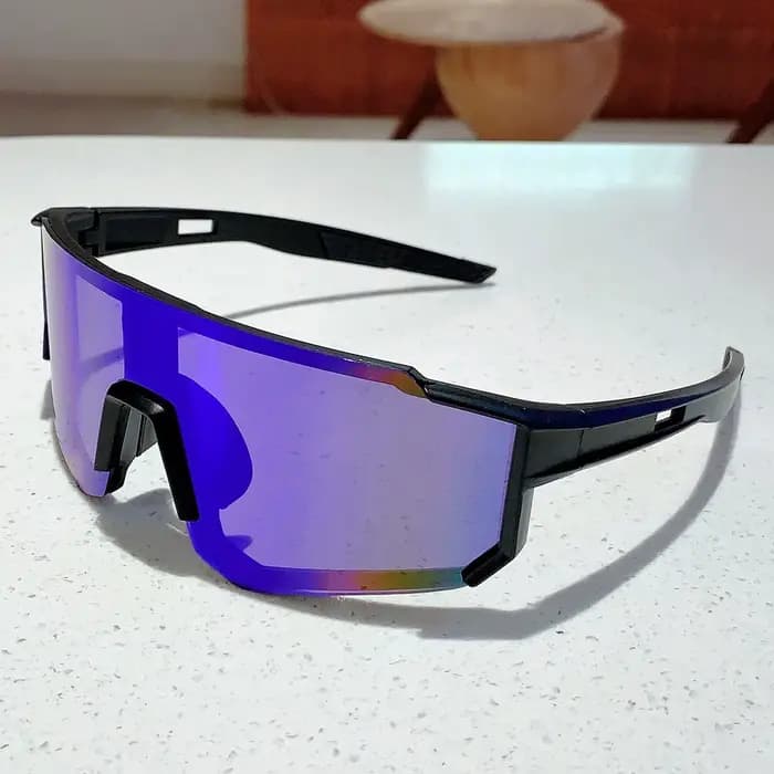 KAMMP lunettes de cyclisme à la mode décor surdimensionné sport pour femmes