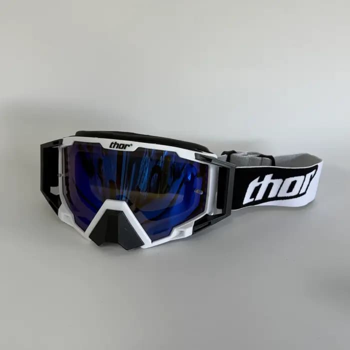 Lunettes de moto à lentilles interchangeables rapidement, verres anti-buée, lunettes de moto tout-terrain ATV MX, compatibles avec tous les casques