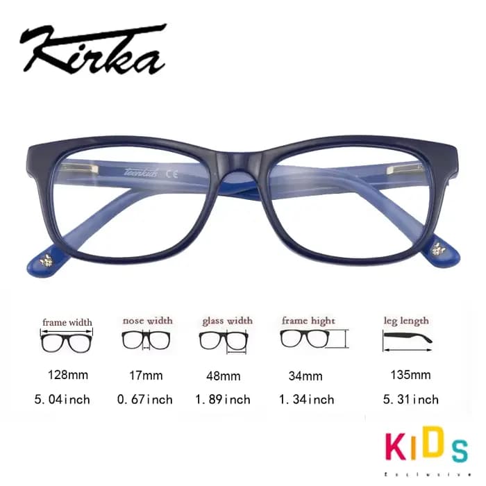 Kirka lunettes cadre enfants lentilles optiques