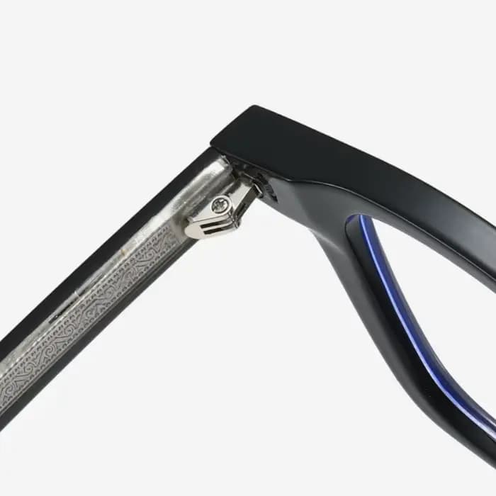 Monture de lunettes carrée rétro années 80