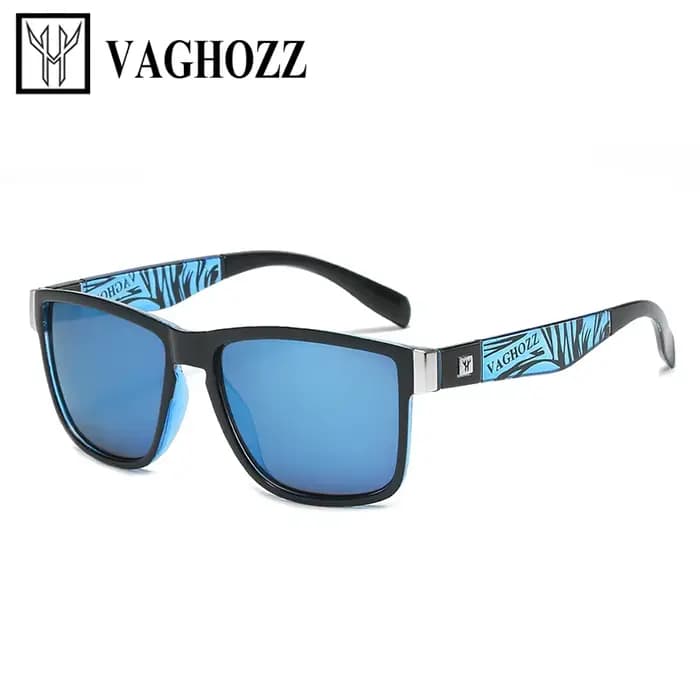 Lunettes de soleil carrées de pêche pour hommes et femmes