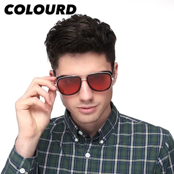 Lunettes de soleil tendance Tony Stark 2026 pour hommes