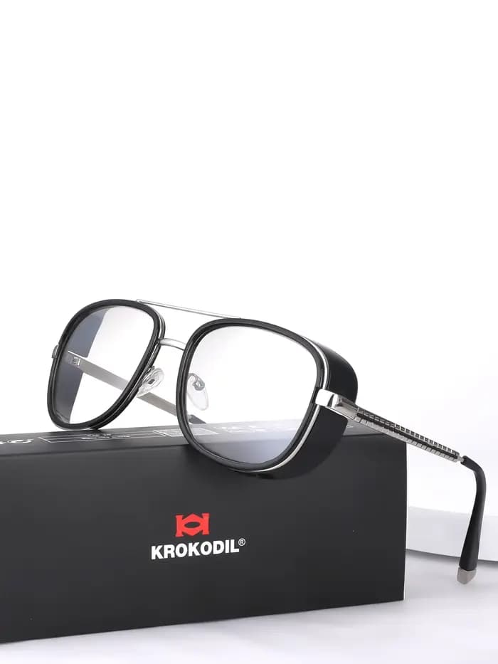 Tony Stark lunettes de soleil homme femme Steampunk