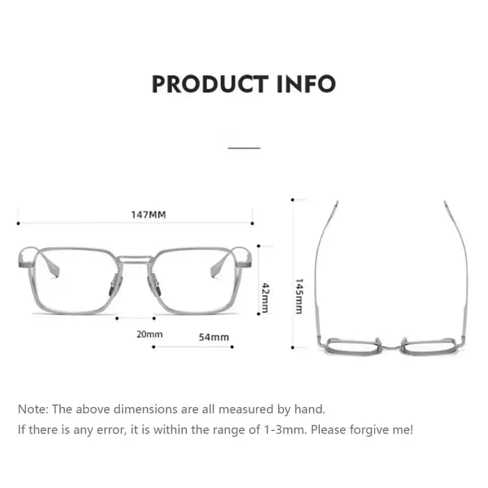 Lunettes rétro pour homme