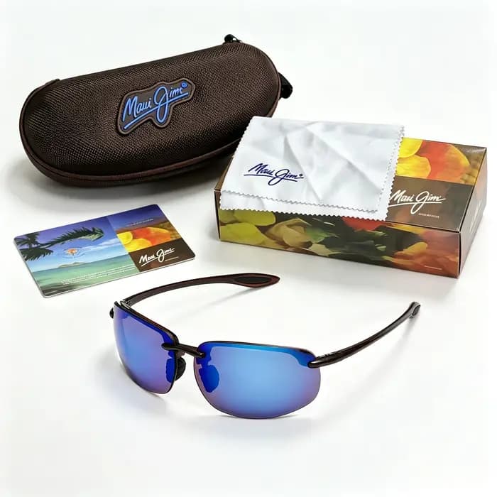 Lunettes de soleil polarisées Maui Jim Ho'okipa 407 pour hommes