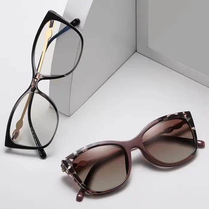 KANDREA femmes magnétique Clip-On Prescription lunettes de lecture