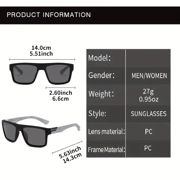 Lunettes de sport polarisées 2025 pour hommes