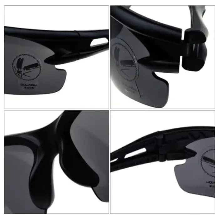 Lunettes de soleil de vélo de pêche