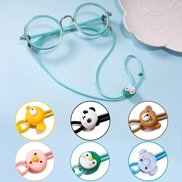 Corde à lunettes de dessin animé mignon