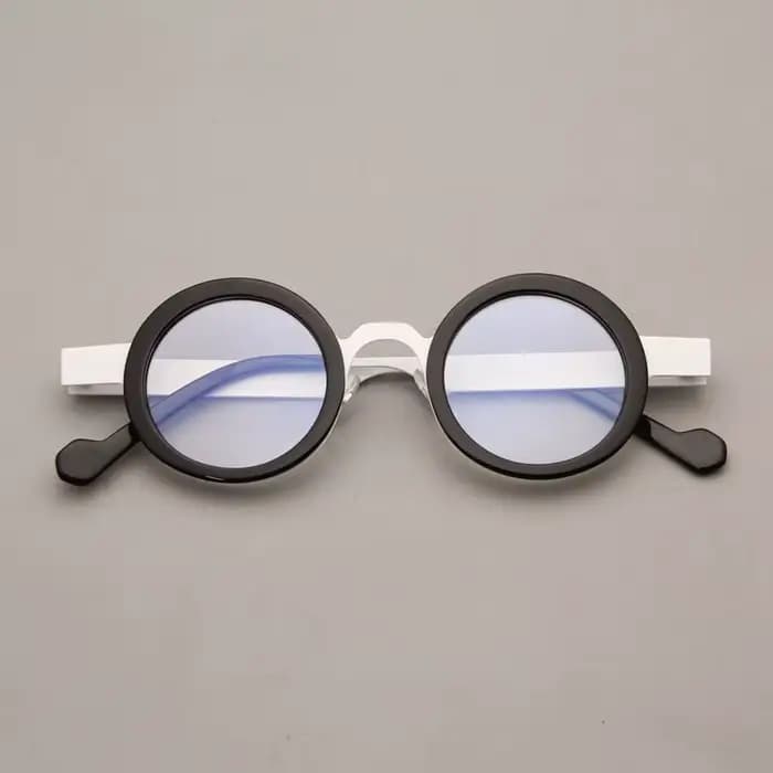 Lunettes optiques en acétate métallique à jante complète à dioptrie haute