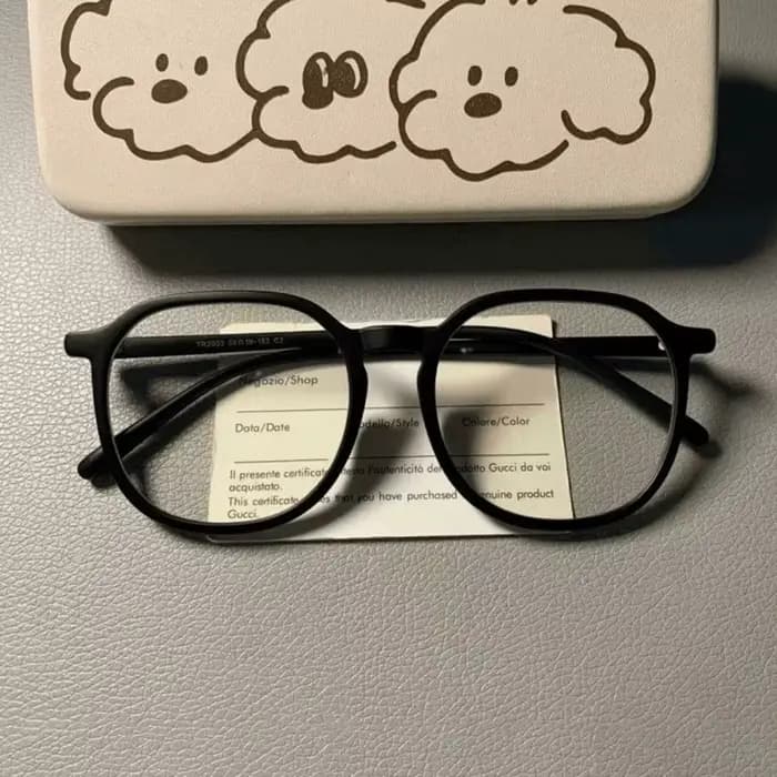 Monture de lunettes surdimensionnée unisexe