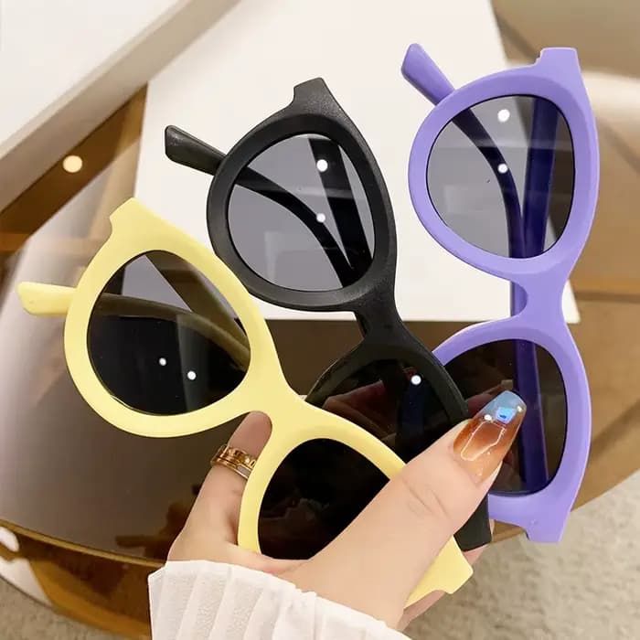 Nouveau 2025 enfants lunettes de soleil filles garçon