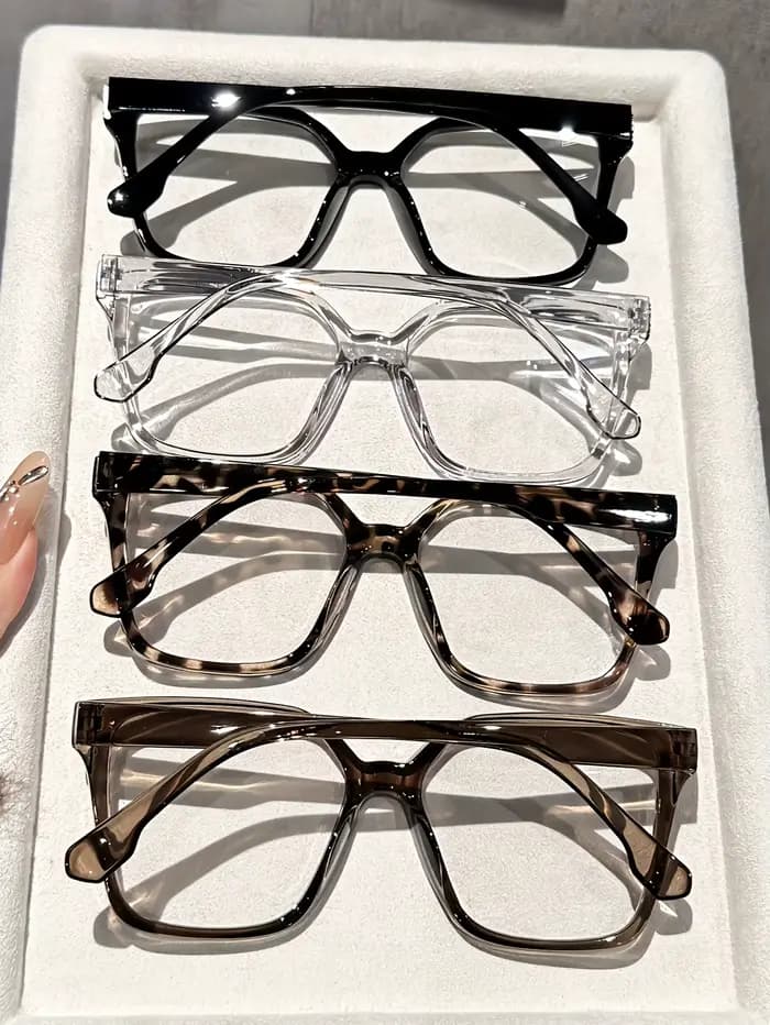 Lunettes géométriques élégantes