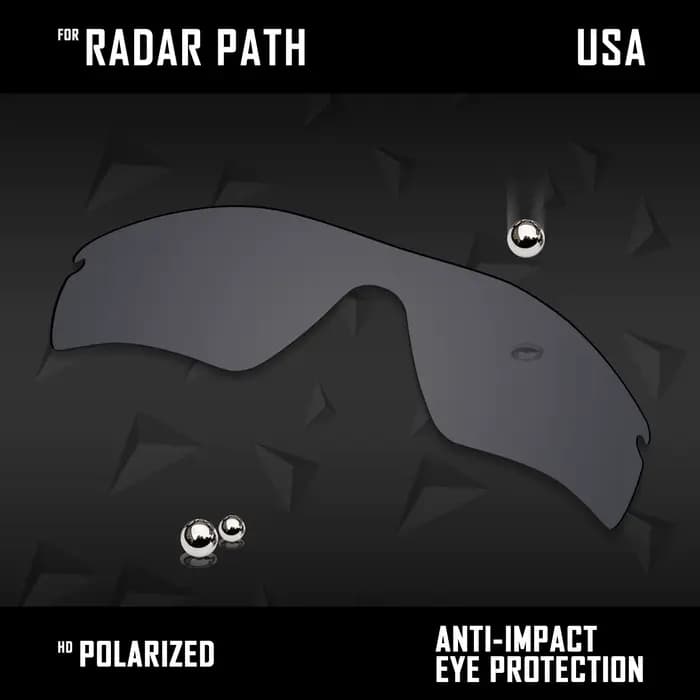 Wing WLIT-Verres de rechange polarisés pour lunettes de soleil Oakley Radar Path