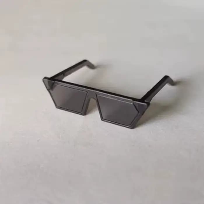 Lunettes de soleil multi-styles pour enfants, mini lunettes mignonnes, accessoires à la mode, beurre 1/6, jouets de bricolage, cadeau pour enfants, 30cm
