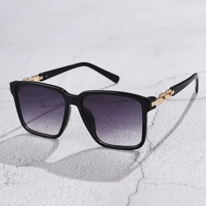 Mode femmes lunettes de soleil Style carré