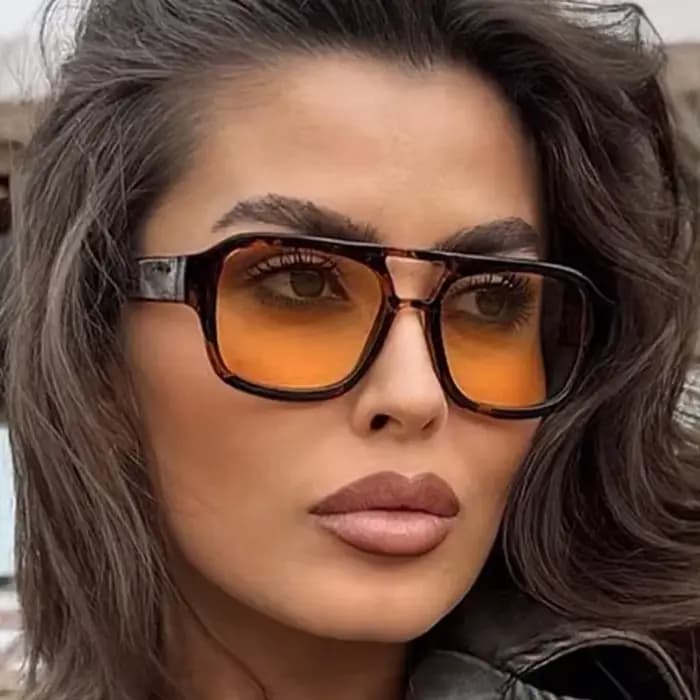 Grandes lunettes de soleil carrées 2025