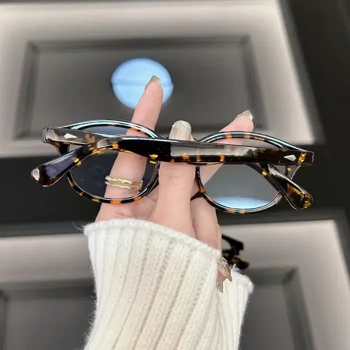 Lunettes rondes Vintage pour femmes et hommes