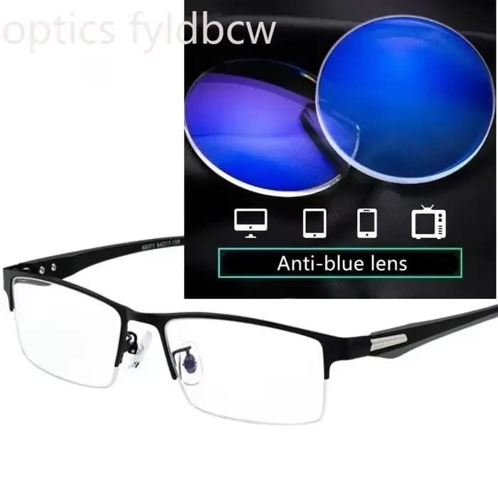 Lunettes de myopie pour hommes -75 -100 -125