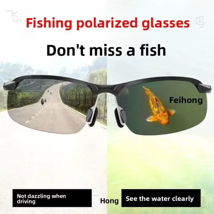 Lunettes polarisées Fisher pour hommes