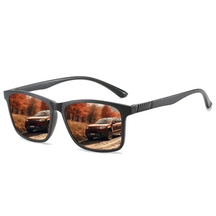 6 Paires de Lunettes de Soleil Carrées Vintage à Carreaux Tendance pour Hommes et Femmes
