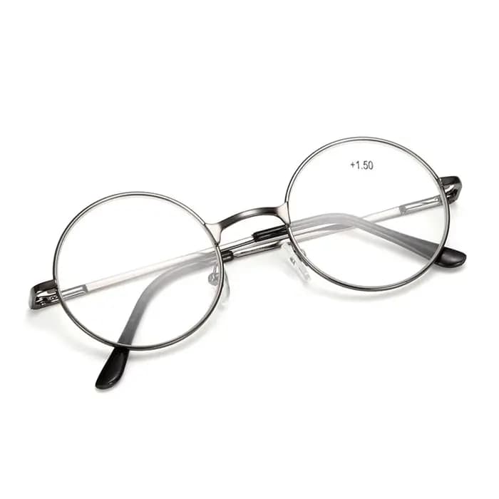 Lunettes de lecture flexibles portables à charnière à ressort en métal