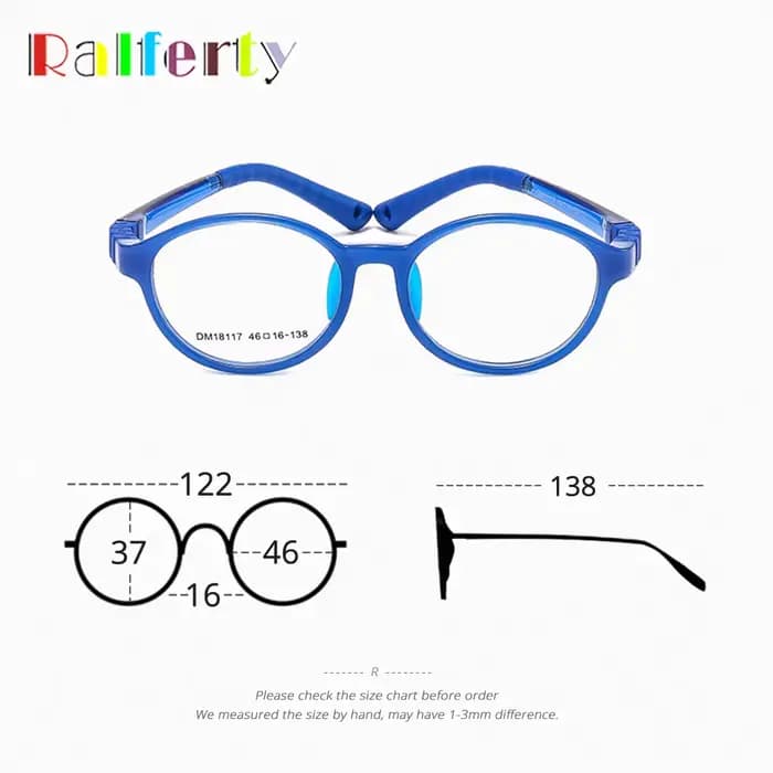 Ralferty détachable enfant pince sur lunettes de soleil polarisées UV montures