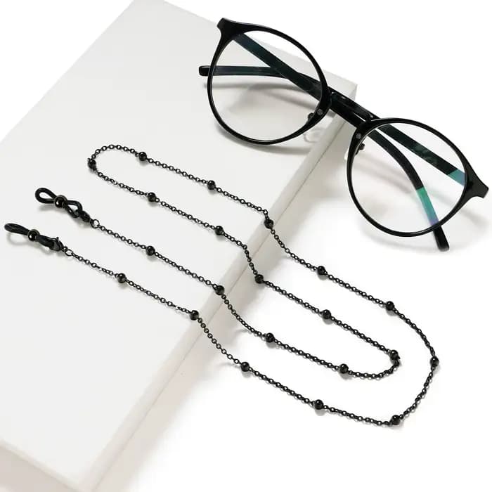 Chaîne de lunettes en perles pour femmes