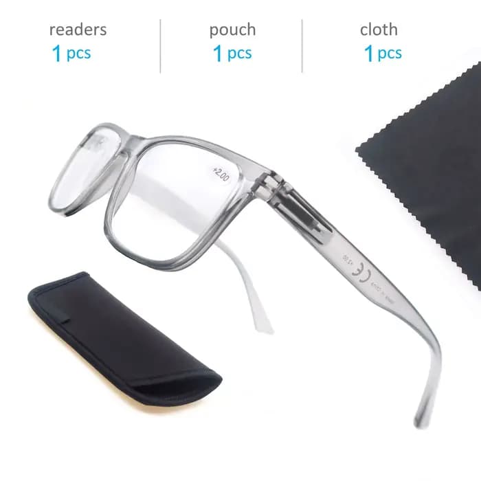 Lunettes de lecture surdimensionnées pour hommes et femmes