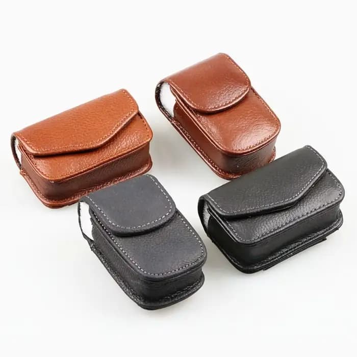 Étui à lunettes en cuir PU portable