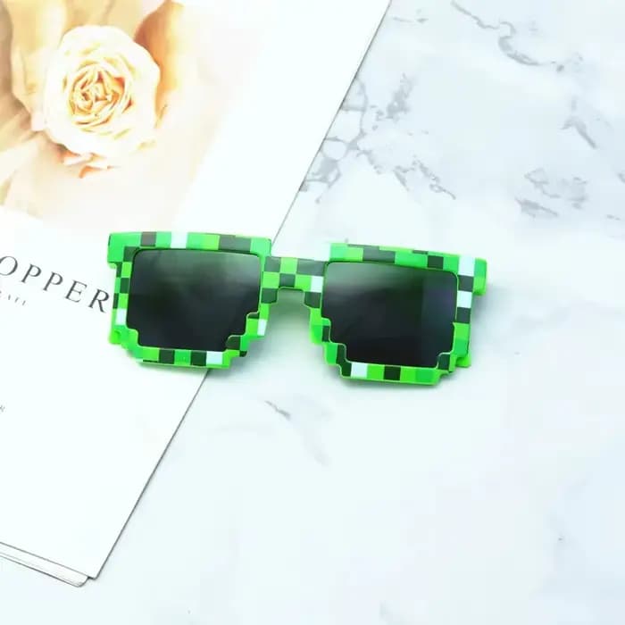 Lunettes de soleil carrées drôles pour enfants