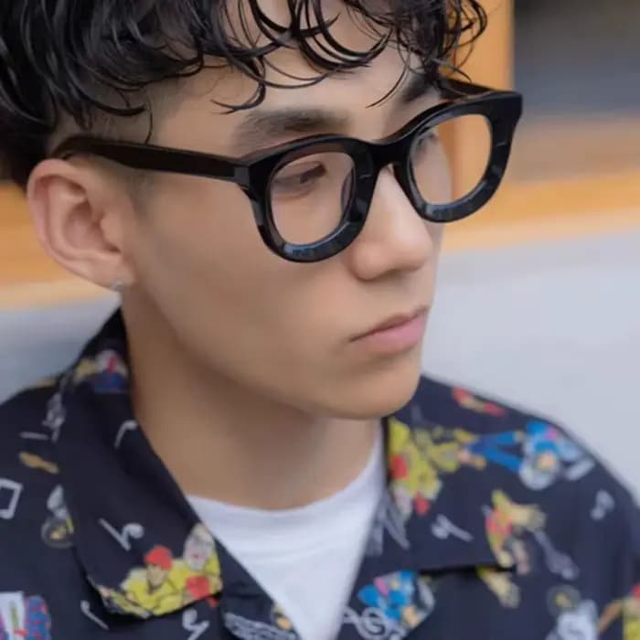 Randonnée 2024 nouveau ovale épais mode Anti lumière lunettes hommes femmes Punk marque rétro