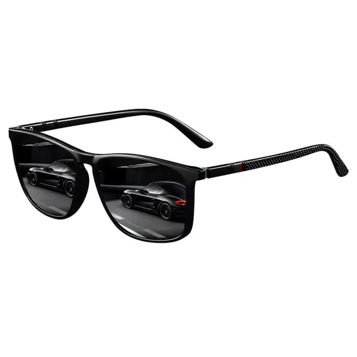 Lunettes de soleil carrées classiques vintage