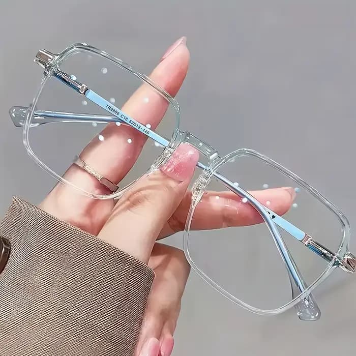 Lunettes carrées tendance grande taille