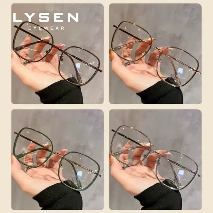 LYSEN – lunettes de lecture carrées en métal pour femmes