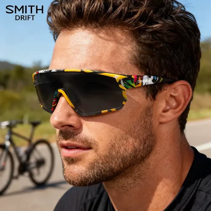 SMITH lunettes de sport polarisées