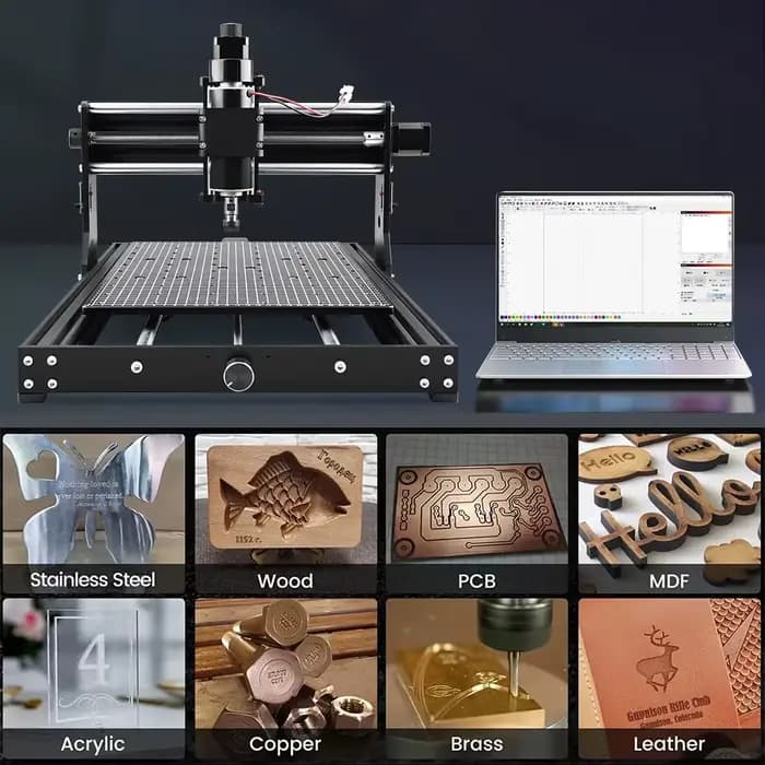 Graveur Laser pour le travail du bois, 12000 mm/min, CNC, hors ligne, Table pour débutant, verre, Machine-outil de gravure sur bois